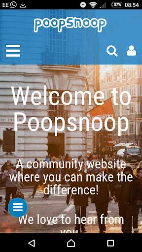 Poopsnoop social review app screenshot 1