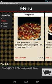 Take Away App screenshot 2