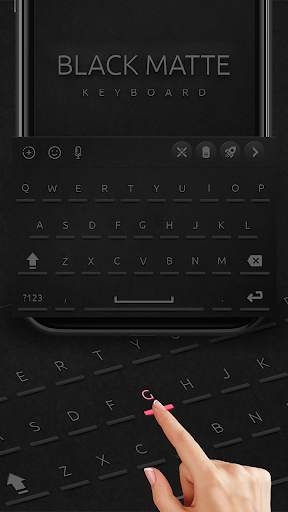 Black Matte Keyboard screenshot 2