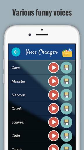 Voice Changer скриншот 3
