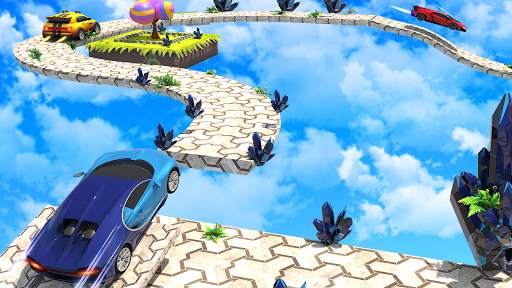Mountain Car Stunt 3D - Free City Car Racing Game screenshot 3