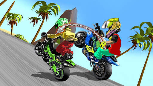 Boss Of Bike Racing - Motorcycle Bumper.io Race 3d screenshot 2