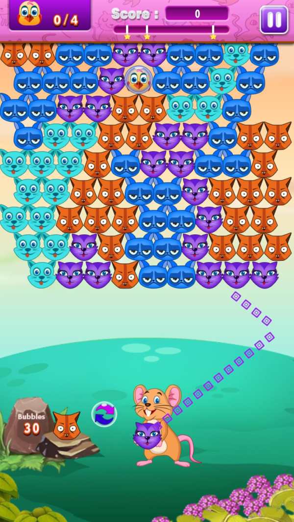 Funny Cats Bubble Shooter screenshot 6