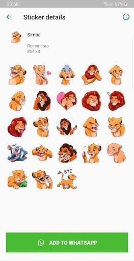 Nuevos Stickers Caricaturas Graciosas Wastickerapp screenshot 4