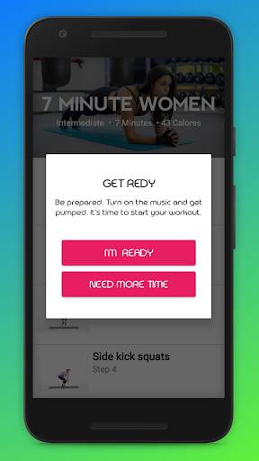 Daily 7M Workout 3 تصوير الشاشة