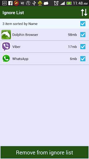 Advanced Task Killer - Free screenshot 4