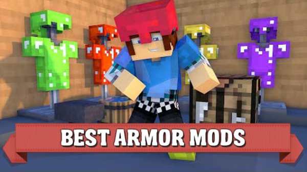 Armor mods for Minecraft pe screenshot 1