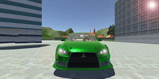 Lancer Evo Drift Simulator: Car Games Racing 3D screenshot 2