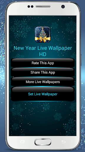 New Year Live Wallpaper HD screenshot 1