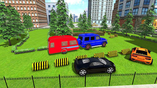 Camper Van Parking Trailer Cruiser Car Driving screenshot 5