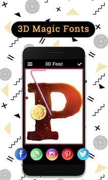 3D Magic Fonts Name Art screenshot 2