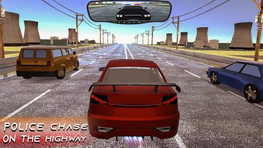 Highway Traffic Racer 2019 - Police Car Chase स्क्रीनशॉट 4