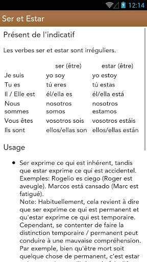Leçon Espagnol Demo screenshot 3