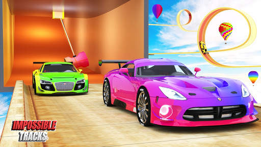 Araba Stunts - Mega Rampa Yeni Araba Oyunları 2021 screenshot 4