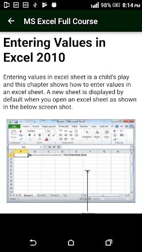 Learn MS Excel (Basic & Advance Course) скриншот 4
