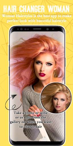 Women Hair Changer Photo Editor screenshot 4