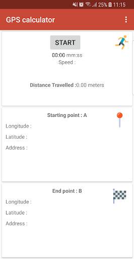 GPS Calculator Lite screenshot 1