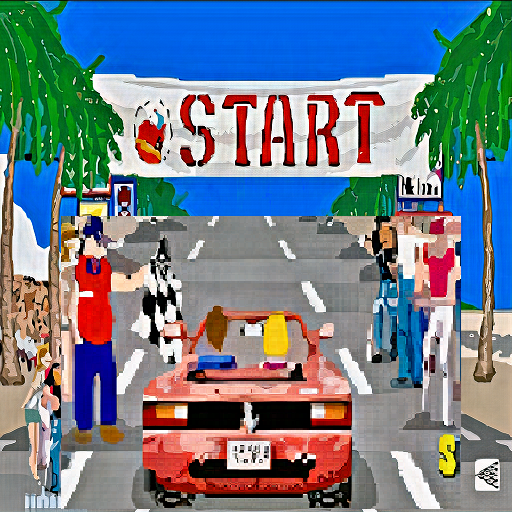 Racing Game 1986 icon