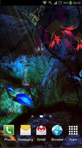 Alien Jungle 3D Live Wallpaper screenshot 4