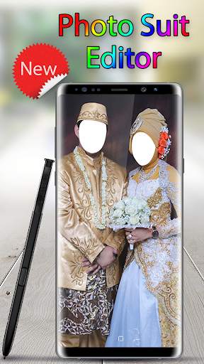 Hijab Wedding Couple Suit screenshot 3