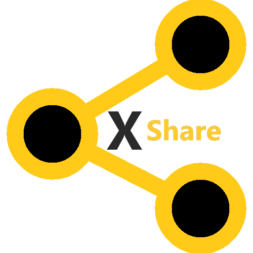X Share (Files, Photos, Apps, ext) icon