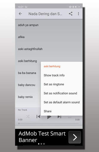 Nada Dering dan Sms Lucu screenshot 3