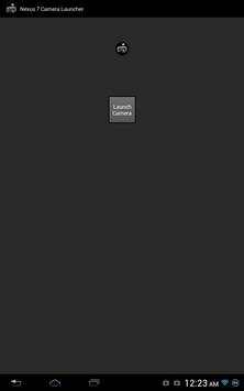Nexus 7 Camera Launcher screenshot 1