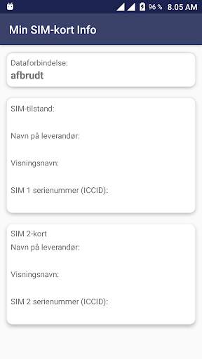 My SIM Card Info screenshot 5