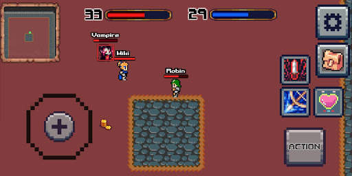 Pixia - free pixelart mmorpg screenshot 1