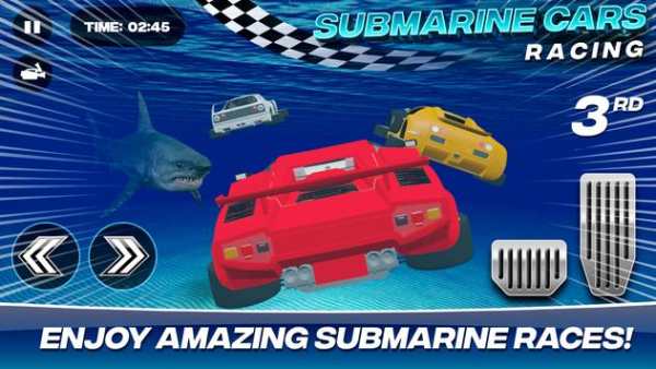 Submarine Cars Racing screenshot 1