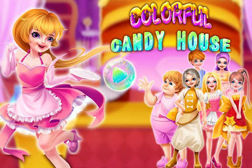 Colorful Candy House screenshot 1