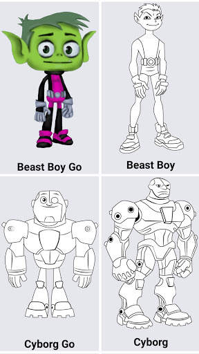 How to draw Teen Titans screenshot 2
