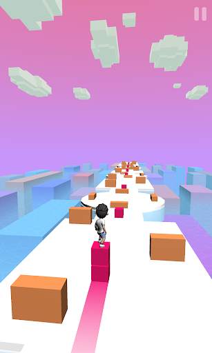 Surfer Boy On Cube 3D screenshot 3