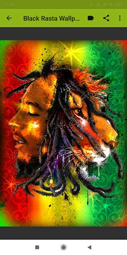 Black Rasta Wallpaper screenshot 6