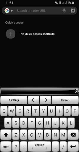 Keyboard Theme Gloss White screenshot 4