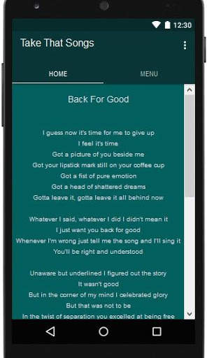 Take That Songs screenshot 3