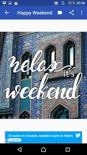 HAPPY WEEKEND EVERYONE 16 تصوير الشاشة