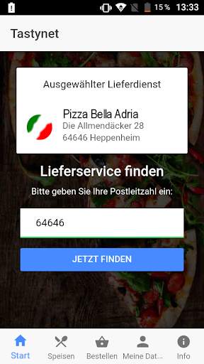 Tastynet screenshot 1