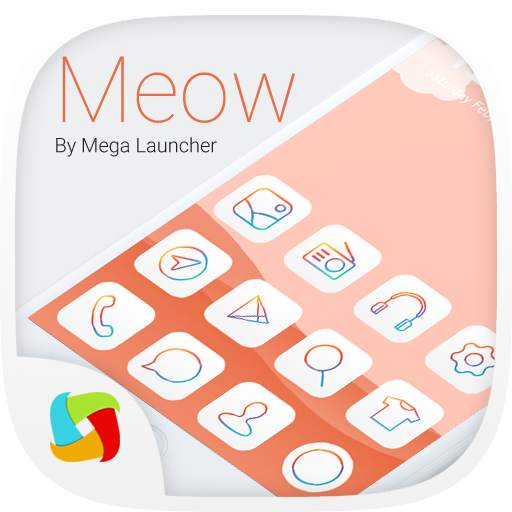 Meow Theme for Mega Launcher 1.1