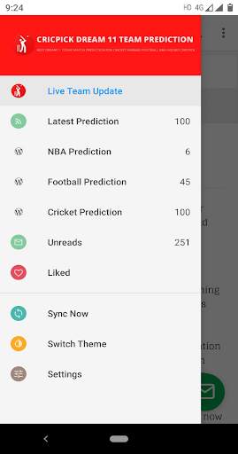 Cricpick Dream Team Prediction Trick screenshot 1