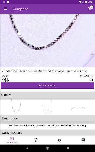 Gemporia Jewelry Auctions screenshot 8