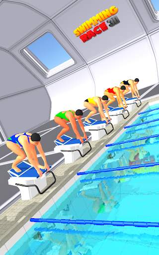 3D Swimming Pool Race screenshot 2