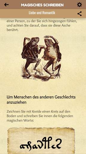 Magisches Schreiben für Zauber und Amulette screenshot 1
