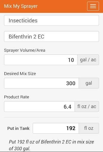 Mix My Sprayer screenshot 2