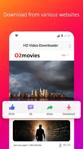 Vidnate App Download 2021 - HD Video Downloader screenshot 1