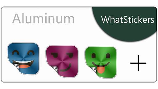 Aluminum Stickers For WhatsApp screenshot 1