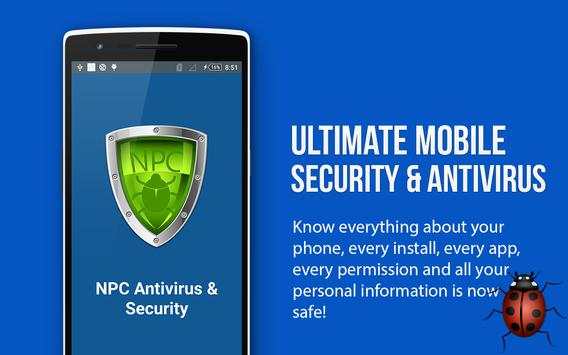 NPC Antivirus and Security : Mobile Virus Cleaner screenshot 1