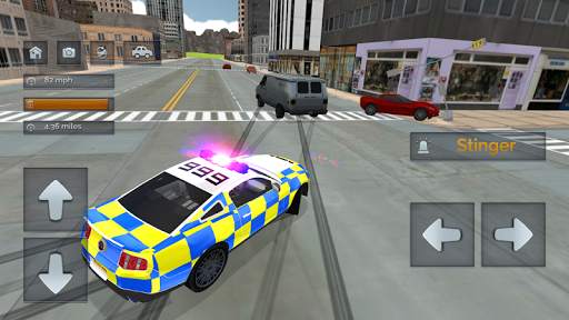 Police Car Driving vs Street Racing Cars screenshot 1