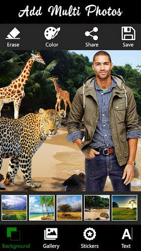 Wild Animal Photo Frames - Background Eraser screenshot 6