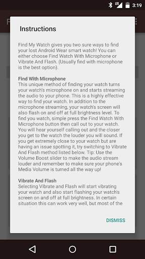 Find My Watch for Android Wear screenshot 7
